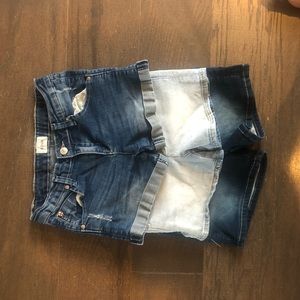 LOT: 3 pairs of girls Hudson jean shorts